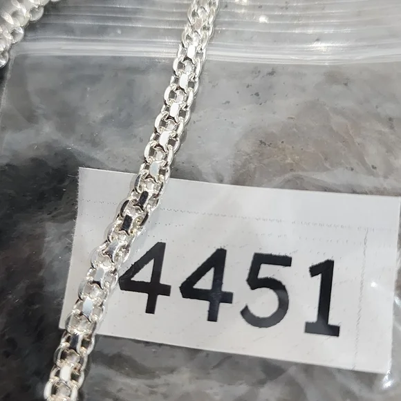 8" 925 Italy Sterling Bracelet - Picture 12 of 16